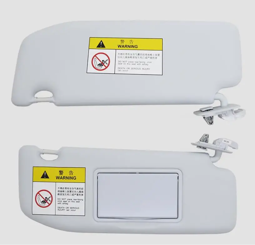 Козырек от солнца для салона автомобиля передний козырек с зеркалом в сборе Peugeot