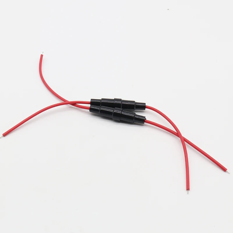 5 шт. винтовой Тип 22 AWG провод 5x20 мм Встроенный держатель предохранителя |