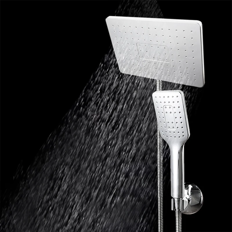 Набор из 4 предметов для душа 9 дюймовая квадратная комбинация дождя с автономным