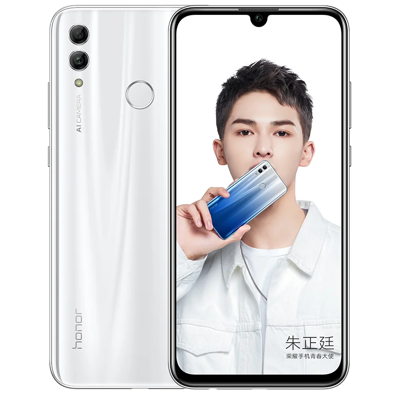 HONOR 10 Lite мобильный телефон 6,2 дюймов полный экран Android 9,0 24MP AI камера отпечатков пальцев Смартфон