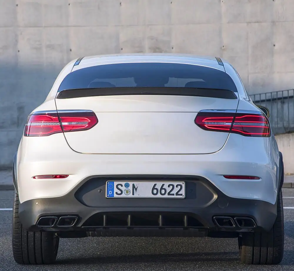 Дешево Спойлер из углеродного волокна для Mercedes Benz GLC Coupe GLC250 GLC260 GLC300 GLC63 2016-2019 Glc