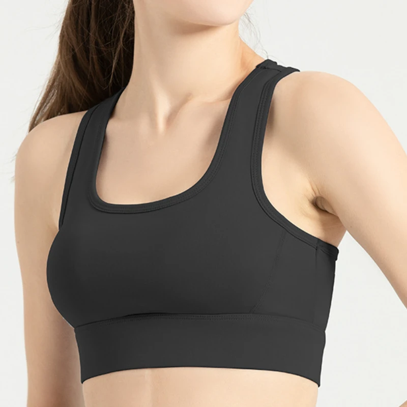

Women Sports Bra High Impact Support Push-up Sexy Back Yoga Bra Padded Crop Top Workout Gym Running Underwear Bra
