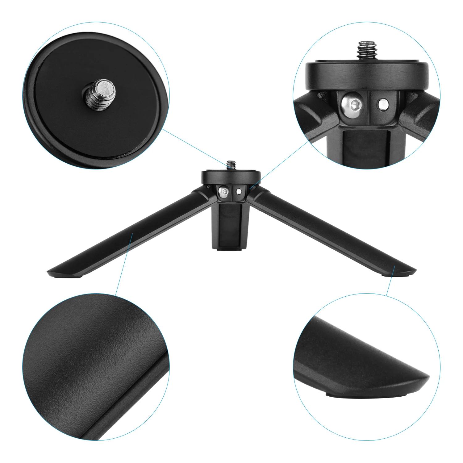 Металлический мини-штатив 1/4 дюйма для смартфона шарнирный стабилизатор Feiyu G5/G6/G6