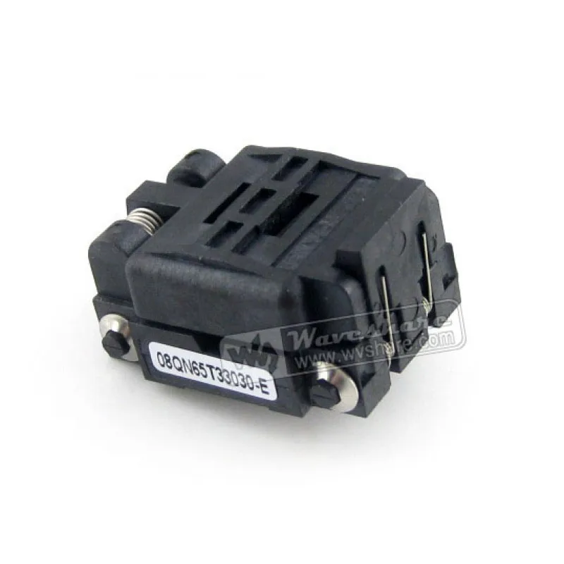Адаптер для программирования QFN8 MLP8 MLF8 08QN65T33030 QFN Plastronics IC тестовая розетка 2