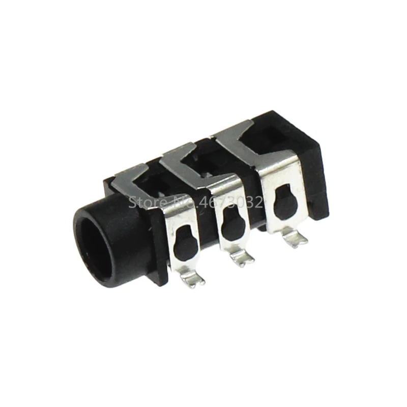 100 шт. PJ-313 3 5 мм разъем встроенный 5pinblack для наушников аудио PJ313 футов |