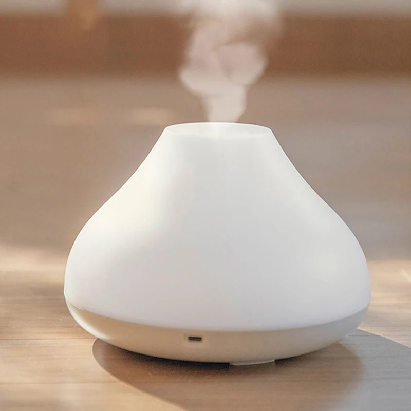 

Solove Ultrasonic Humidifier USB Rechargeable Air Aroma Diffuser Aromatherapy Night Light Mute Mist Timing Humidifiers