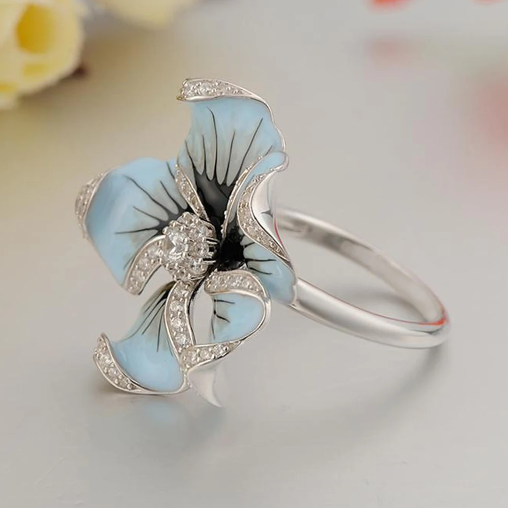 Винтажные кольца для женщин свадебные украшения роскошное кольцо с