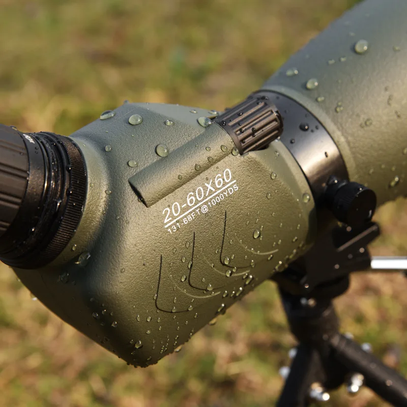 Мощный 60 мм HD полный азотный зум телескоп Большая дальность Охота Птица