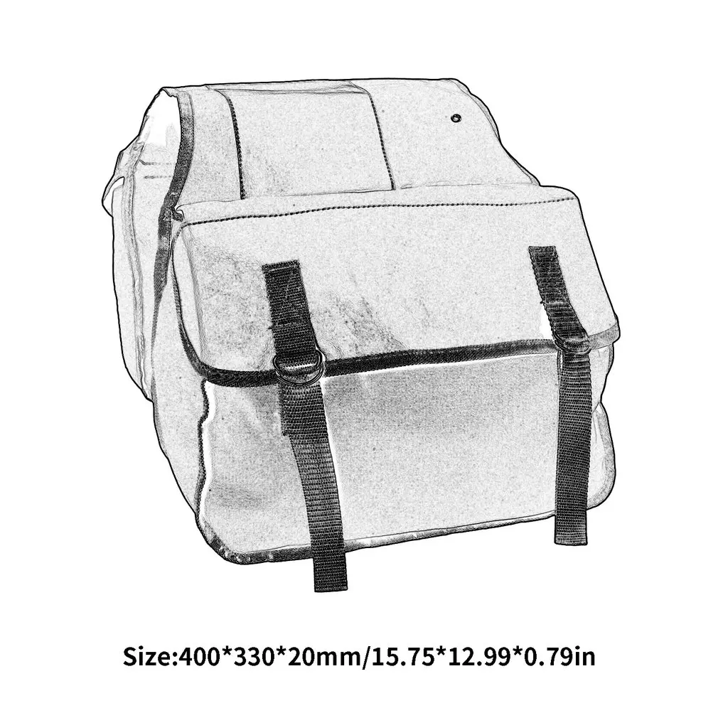 

Cycling Weight Bag Mountain Bike Rear Bag Motorcycle Bike Rear Shelf Bag Large Capacity Long-Distance Riding Rear Seat Bag