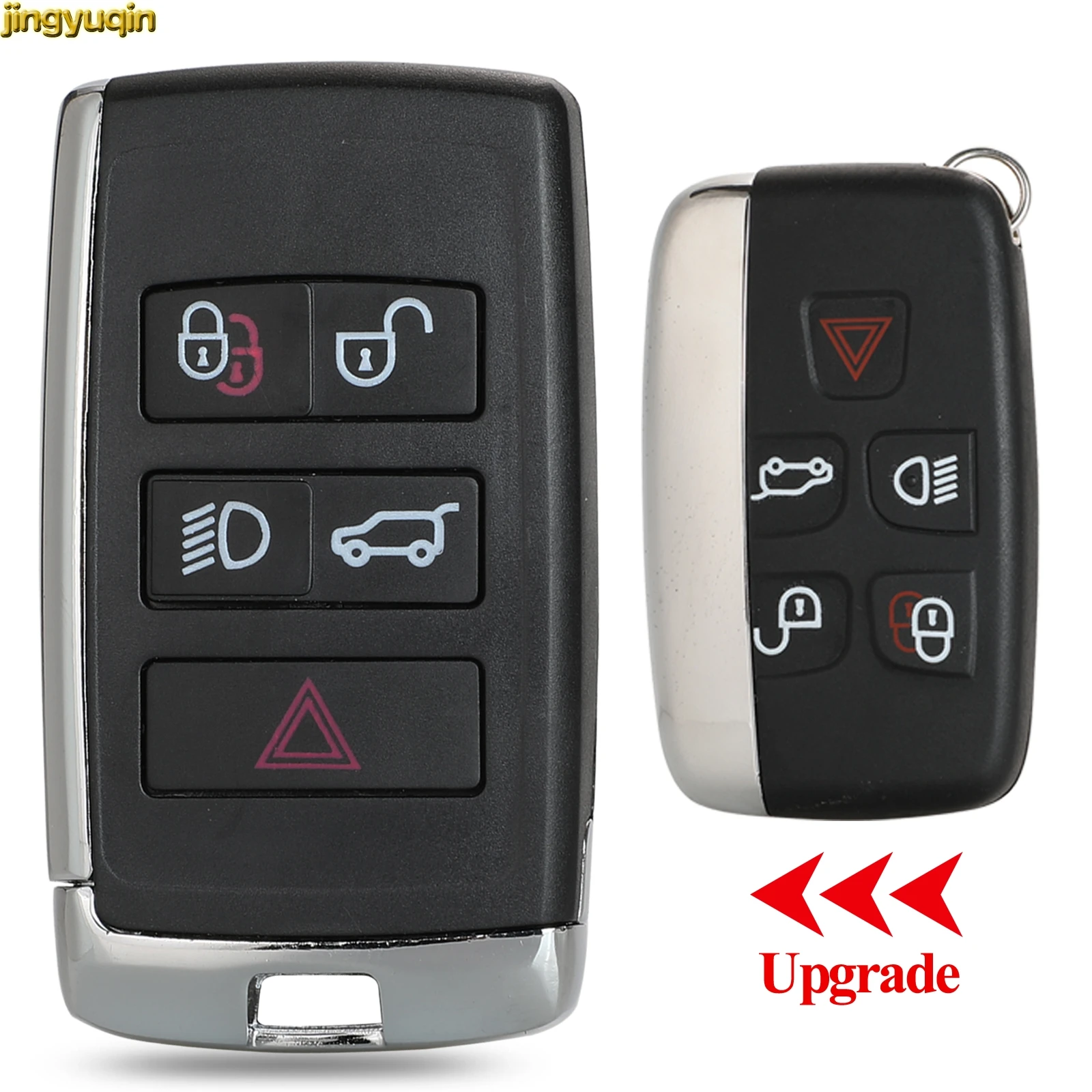 

Jingyuqin 5 шт. улучшенная модель оболочки для Land Rover Range Rover LR2 LR4 подходит для Jaguar F-Pace F-Type XE XF XJ