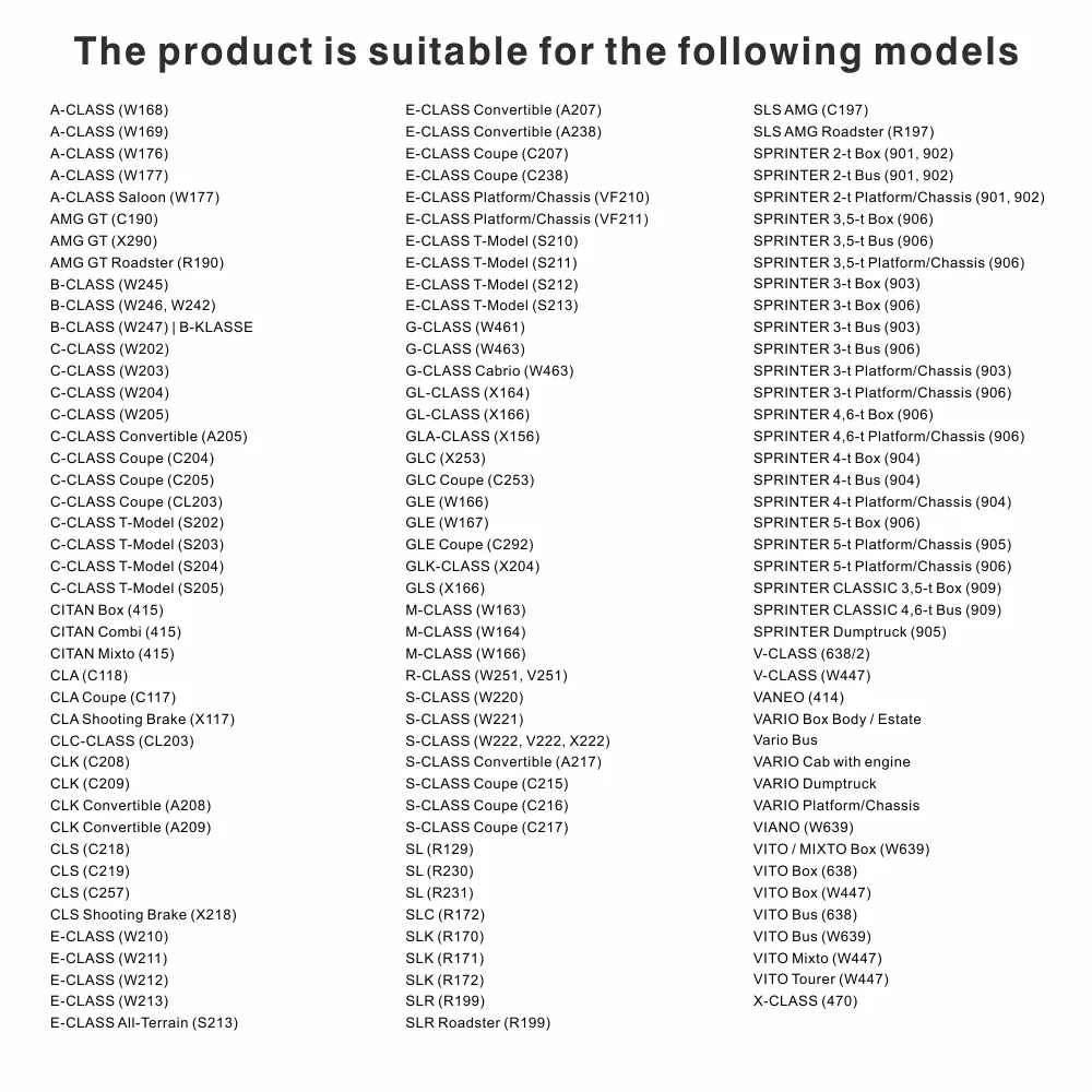 

FOR Russia Mercedes-Benz models 2014-2016 Electronic throttle controller improves acceleration chip tuning