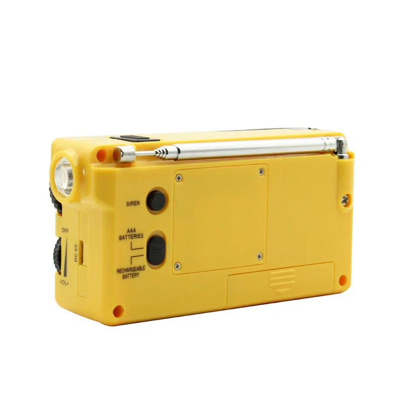 outdoor emergency rescue led light mini hand charging amfm radio can charge the mobile phone free global shipping