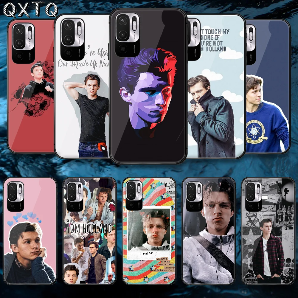 

QXTQ Tom Spider Holland Tempered Glass Phone Case Bag Cover For Xiaomi Redmi Note 7 8 9 10 A C T S Pro K 30 40 Prime Tpu