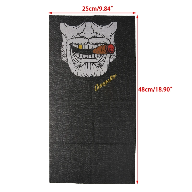 Велосипедная бандана на Хэллоуин клоун Спортивная маска для лица велосипед