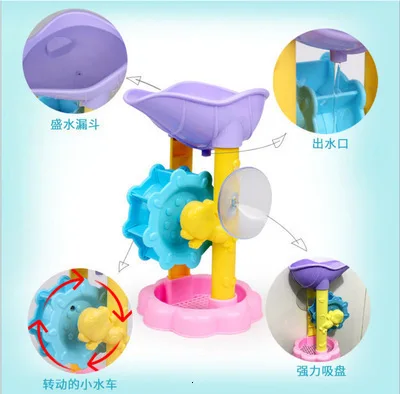 Bathroom Interactive Shower Water Spray Beach Toy Swimming Water Toys Child's Play Educational For Children Baby Bath Toys