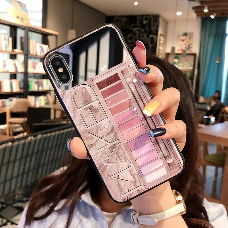 Чехол для iPhone 11 11Pro Max 7 8 Plus X Xr Xs твердый роскошный зеркальный чехол 6 s 6s задняя