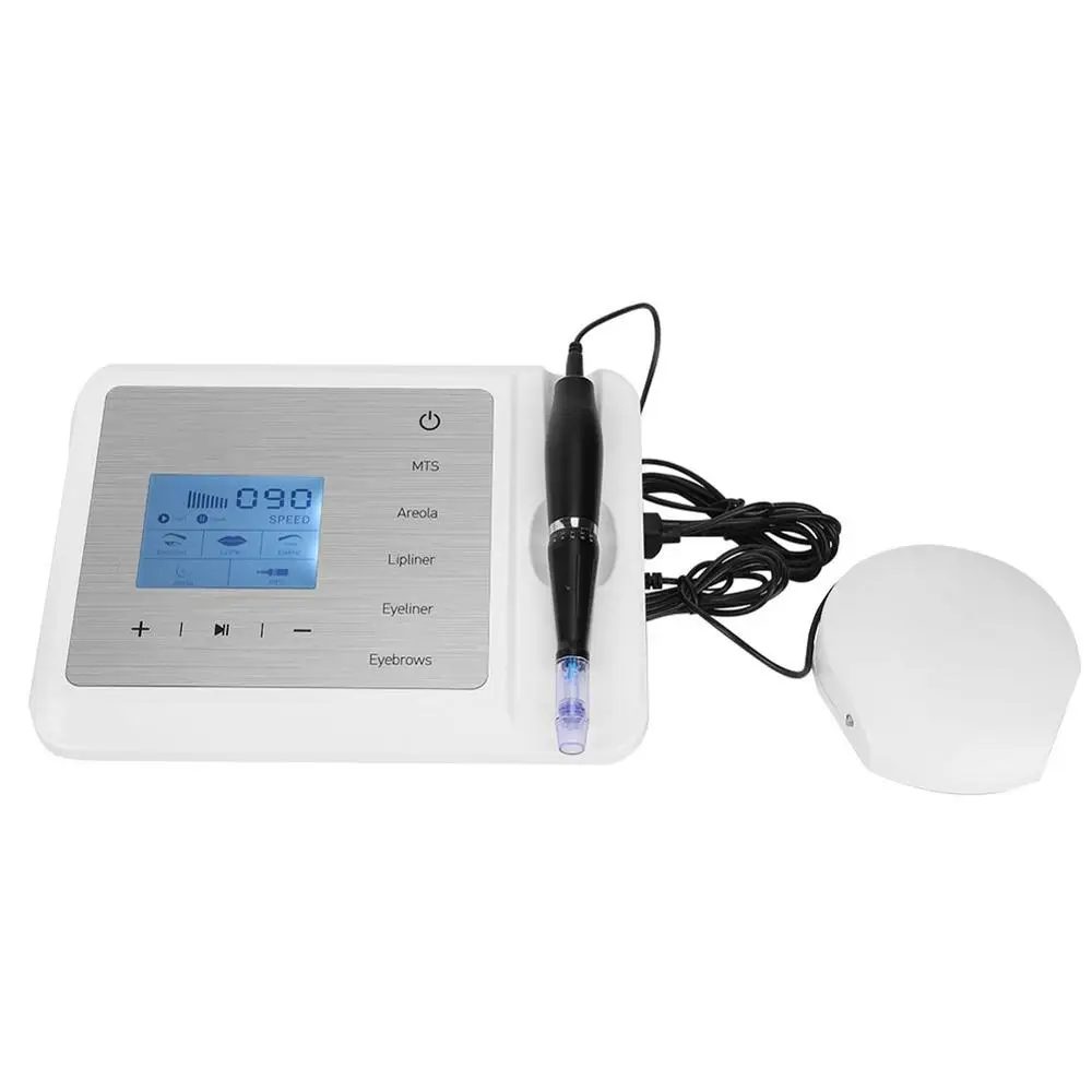 

Newest Semi Permanent Makeup Tattoo Machine Artmex V9 Eye Brow Lip Rotary Pen MTS PMU System With V9 Tattoo Needles Kits EU Plug