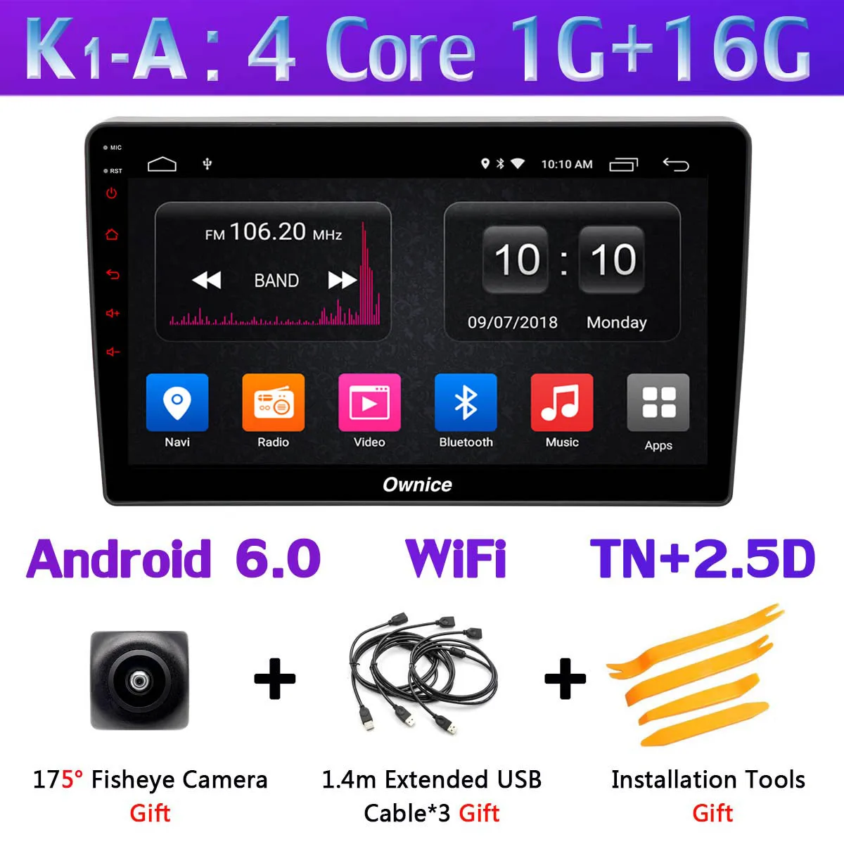 360°4×камера 4G LTE Android 9,0 4G+ 64G 8Core SPDIF DSP CarPlay автомобильный мультимедийный плеер gps радио для Kia K5 Optima 2011 - Цвет: K1-A
