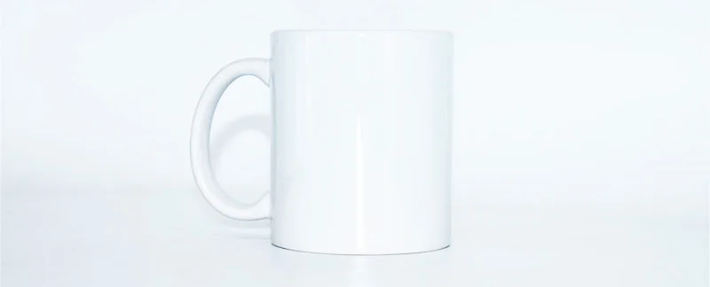 Coffee Cup Custom White Cup DIY Your Favorite Photo or Logo or Text Can Be Given To Friends and Family Creative Thermal Transfer