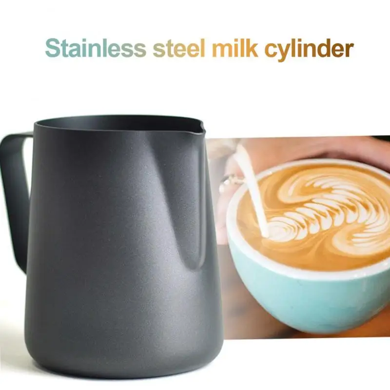 

Non-Stick Stainless Steel Pitcher Milk Frothing Jug Espresso Coffee Pitcher Barista Craft Coffee Latte Milk Jug coffee sets Milk