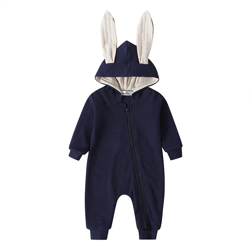 В 2020 году весенне-осенний Детский комбинезон с большими ушами для мальчиков и