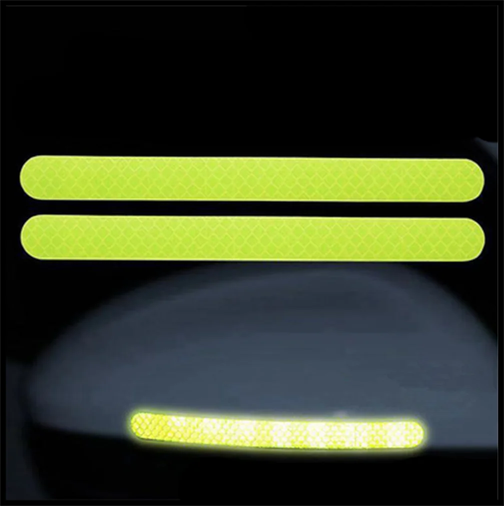 Зеркало заднего вида автомобиля Светоотражающая наклейка в ночное время