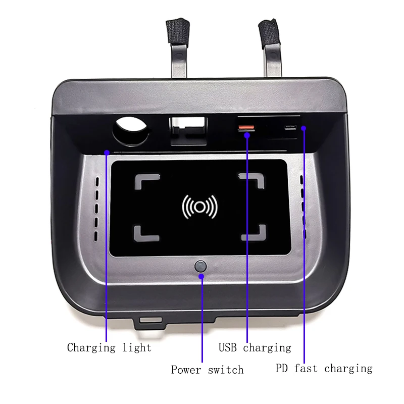 Автомобильное беспроводное зарядное устройство 15 Вт для RAV4 RAV 4 2019 2020 2021 |