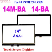 14 touch for hp pavilion x360 14m ba 14 ba series touch screen digitizer glass panel for hp 14 ba touch screen replacement
