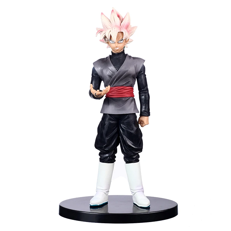 WS44 Rose Goku Dragon Ball Z Супер крилин куририн ПВХ фигурка Коллекционная модель игрушки DBZ фигурки - Цвет: WS44 Rose Goku
