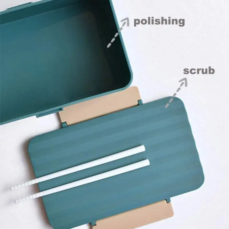 

900ml Microwave Lunch Box With Chopsticks Leak Proof Picnic Meal Prep Containers Portable Salad Box For Kids Student