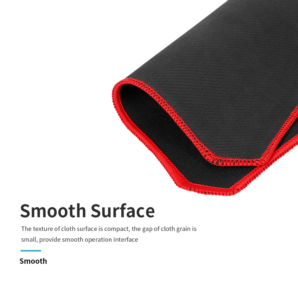 Коврик для мыши противоскользящий износостойкий резиновый коврик с фиксирующим