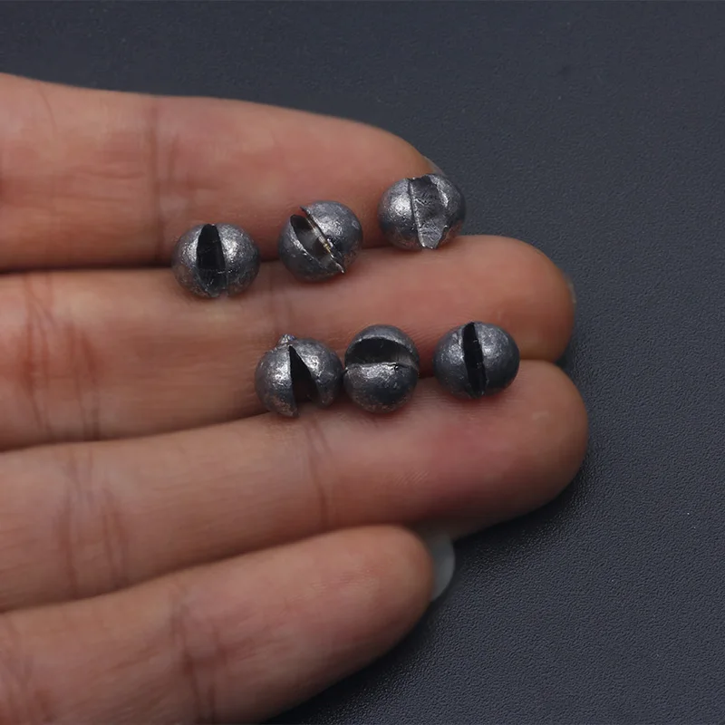 5 размеров круглый для рыболовного грузила набор рыболовные Вес рыболовное