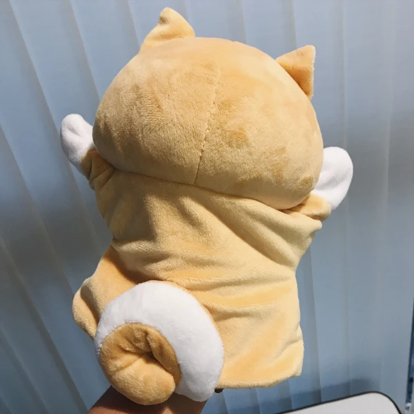 Плюшевая игрушка мягкая кукла мультяшное животное Сиба-Акита собака ручная