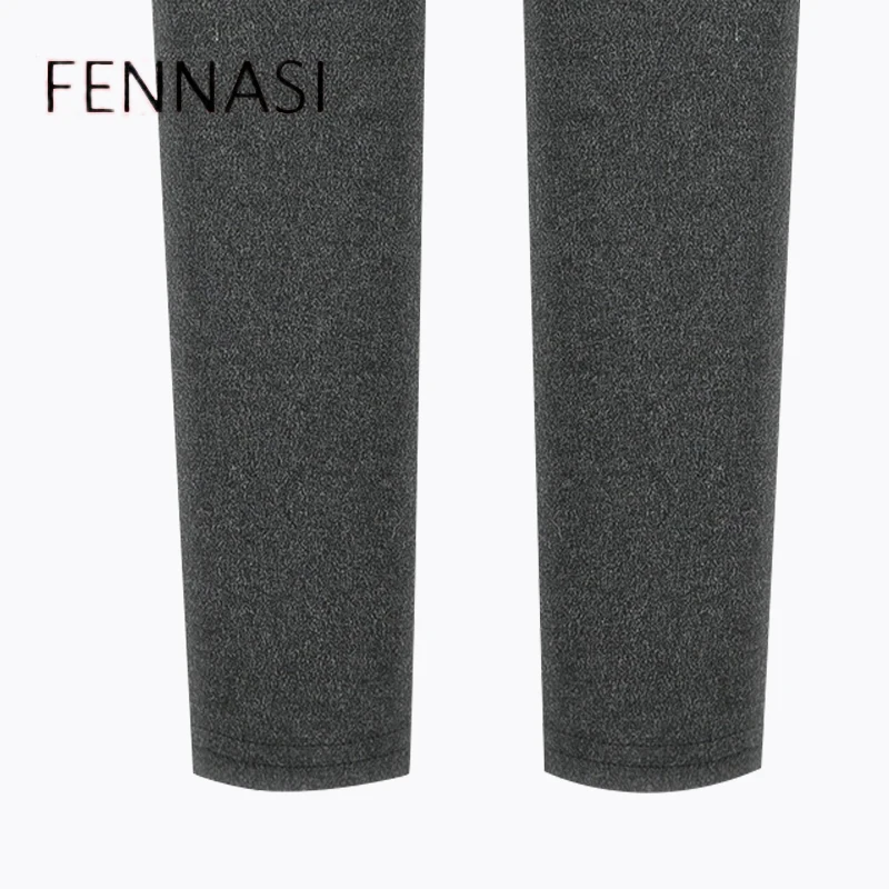 Женские липкие колготки FENNASI теплые модные из двух предметов с имитацией юбки