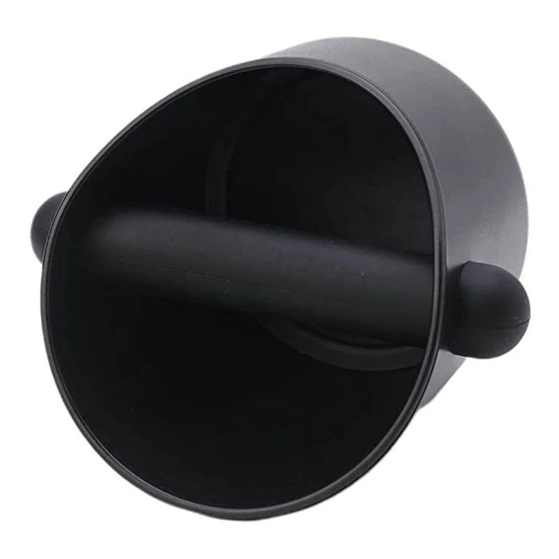 

Coffee Grounds Box Grounds Trough Coffee Knocking Grounds Bucket Non-Slip Coffee Machine Accessories with a Brush