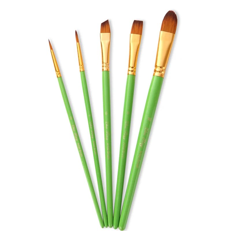 5 шт. многофункциональная акриловая кисть для рисования|Кисти рисования| |