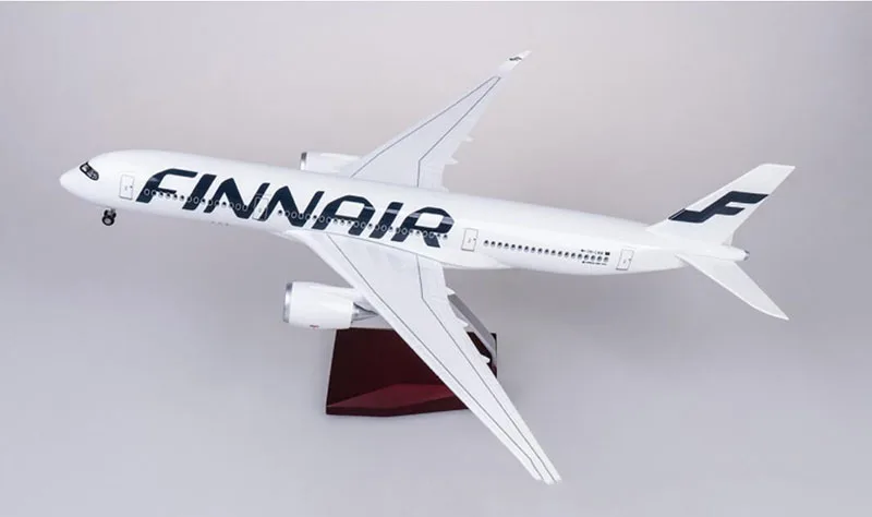 47 см Финляндии FINNAIR авиакомпании модель 1/142 масштаб самолет Аэробус A350 W