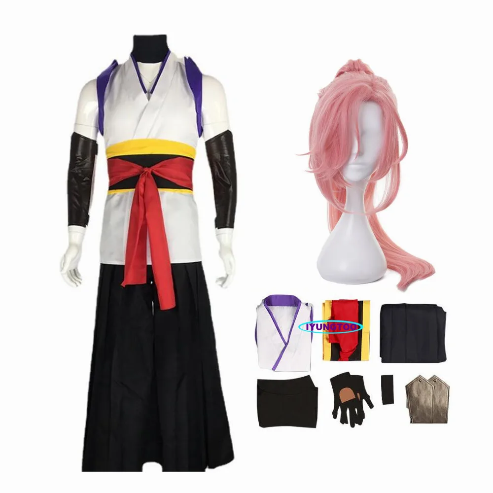 Disfraz de Anime de flores de cerezo Infinity, ropa de samurái, Kimono, Sk8