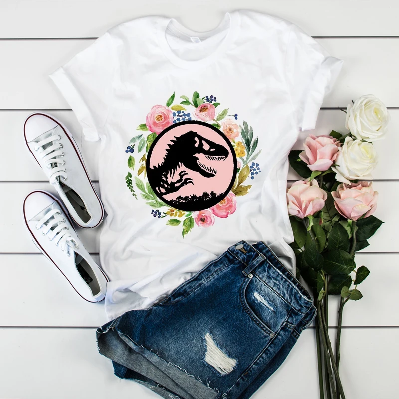 

Women Mama Dinosaur Flower Mother Clothing Tees Tops Graphic Female Ladies Womens Lady T-shirt Tumblr T Shirt T-shirts