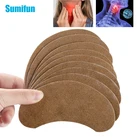 6 шт., медицинский пластырь для лечения болей в горле