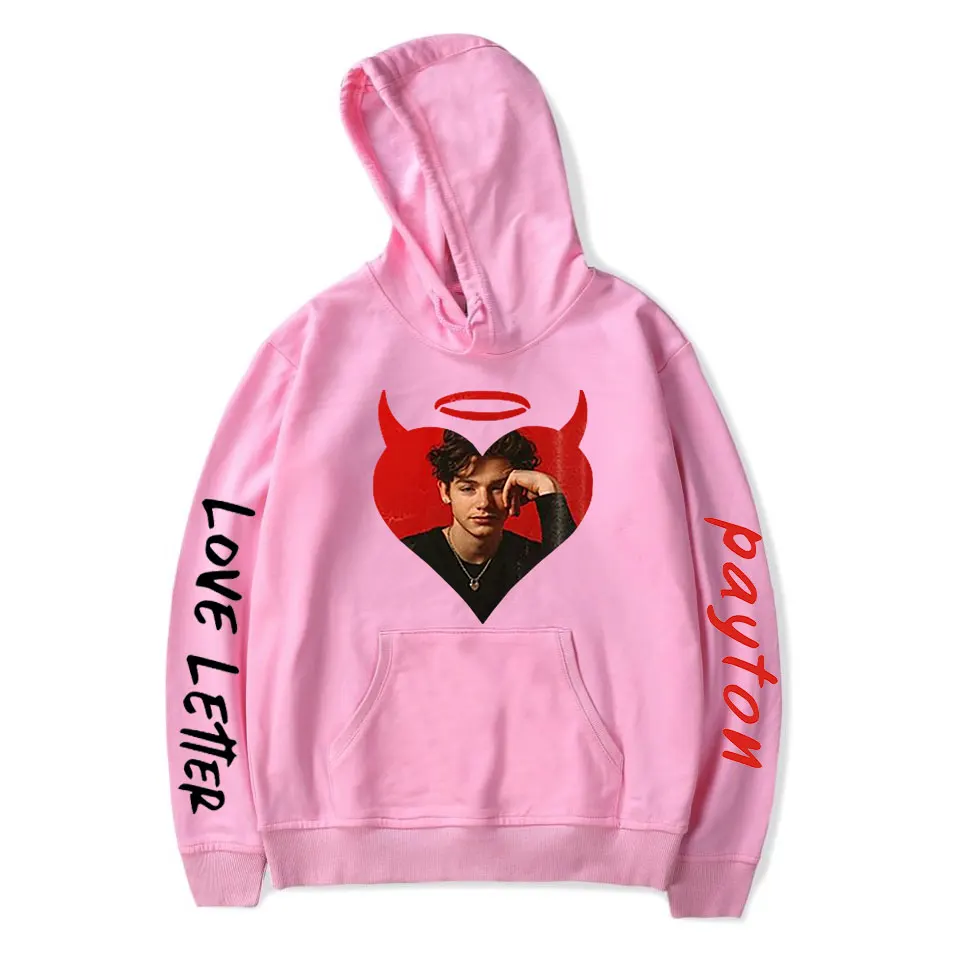 

Streetwear Payton Moormeier Hoodies PYTN LOVE LETTER OUT NOW Hooded Sweatshirt Men/Women Unisex Harajuku Casual Clothes tops