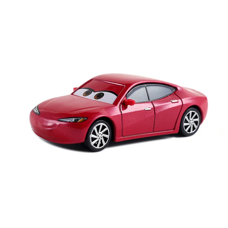 Disney Pixar машина 2 3 Lightning McQueen Mater Jackson Storm Ramirez 1:55 литой автомобиль металлический