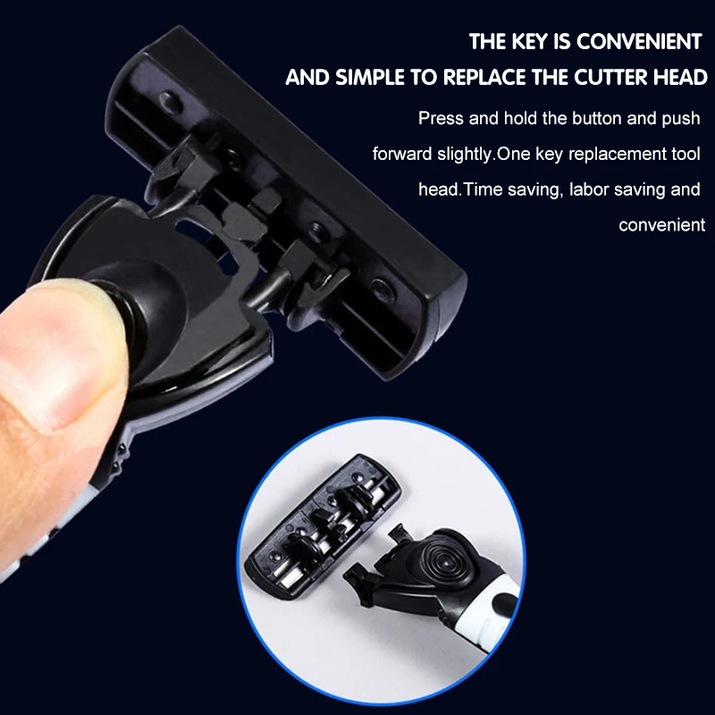 Регулируемая Бритва для мужчин Razorqshave триммер волос в носу ушах безболезненная