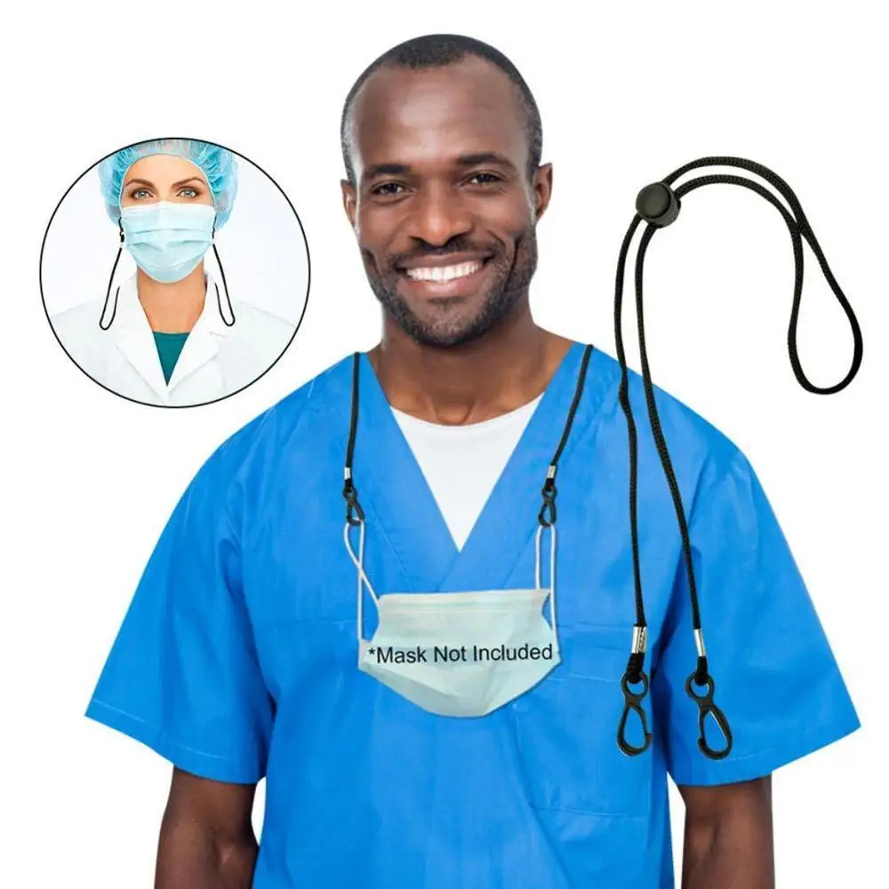 Регулируемая Маска для лица с ремешком удобная и защитная маска отдыха ушей