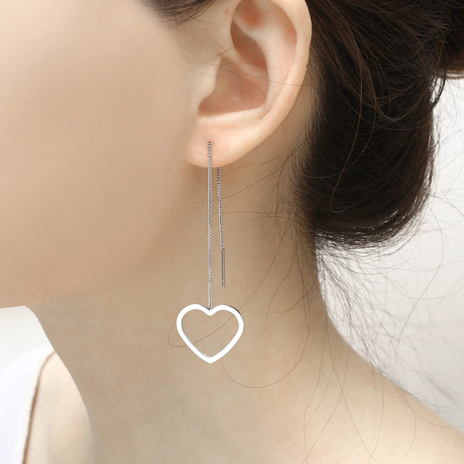 SHE WEIER корейские длинные висячие серьги Висячие женские Модные ювелирные изделия