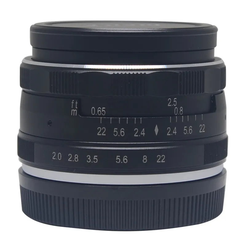 Объектив Meike MK-50mm F/2 0 с большой диафрагмой и фиксированным ручным фокусом