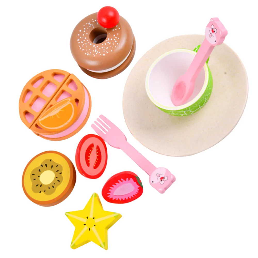 

1 Set Kids Kitchen Toys Children's Toys Wooden Kitchen Toys