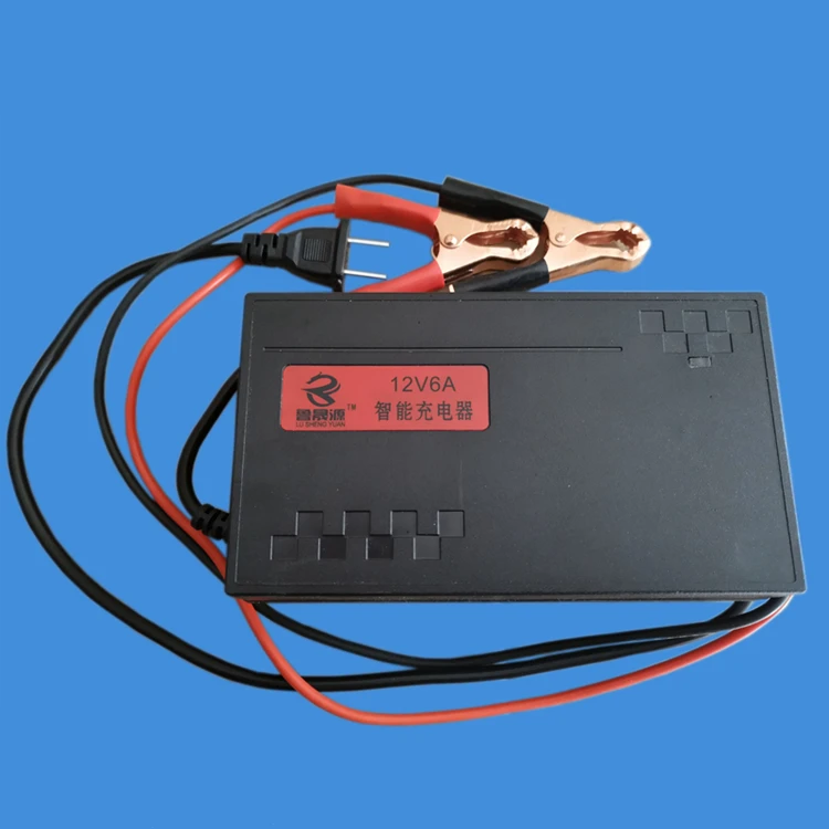

12V6A новый автомобиль Батарея Зарядное устройство 40A45A60A80AH Батарея Зарядное устройство
