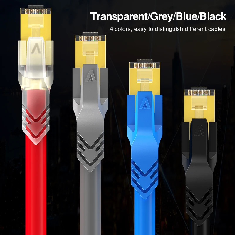 AMPCOM Ethernet сетевой кабель снятие натяжения сапоги RJ45 разъем охватывает 6 5/7 5/8 0 мм