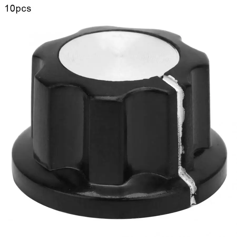 10 шт. переключатель уплотнения крышки потенциометра ручки с накатанной головкой